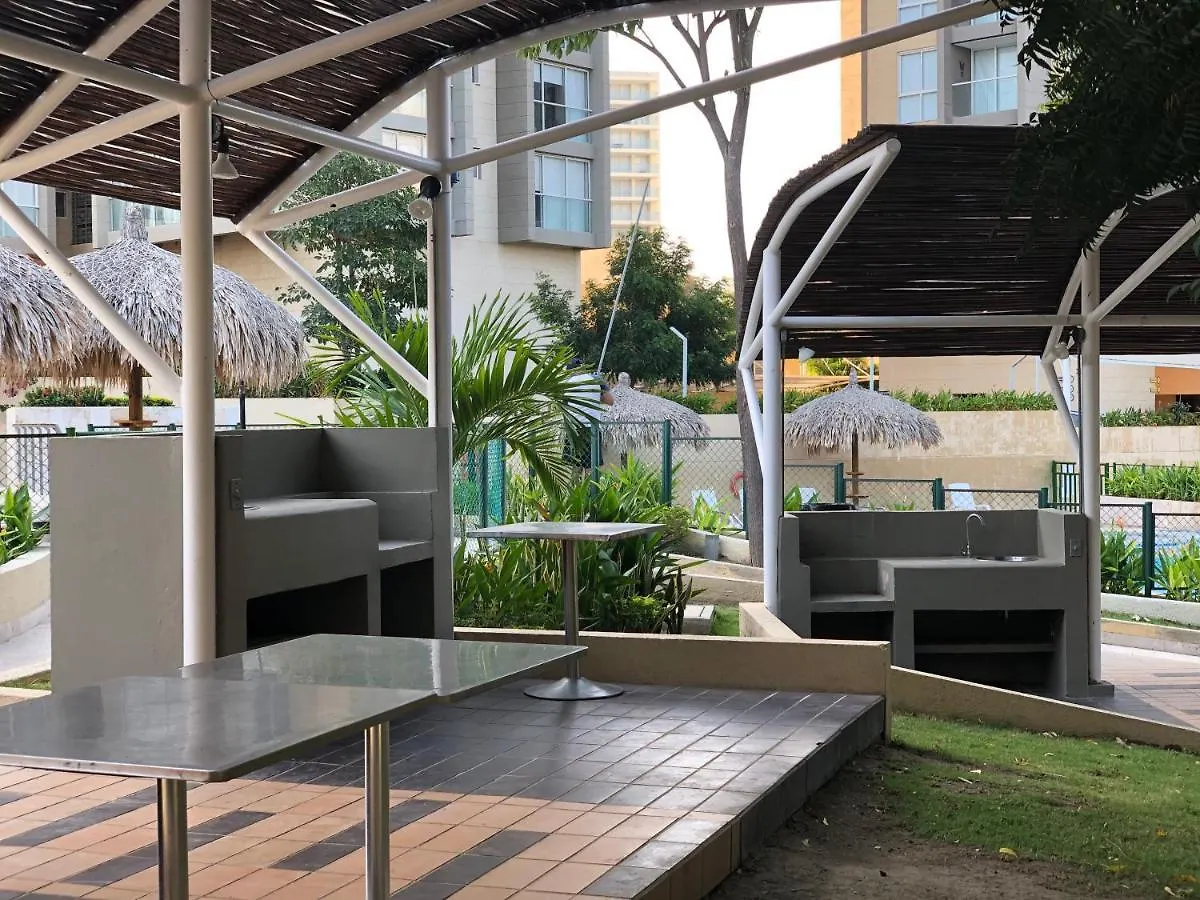 Acogedor Con Vista Al Mar En Condominio Zazue A 300 Metros De La Playa Bellohorizonte Santa Marta Colombia