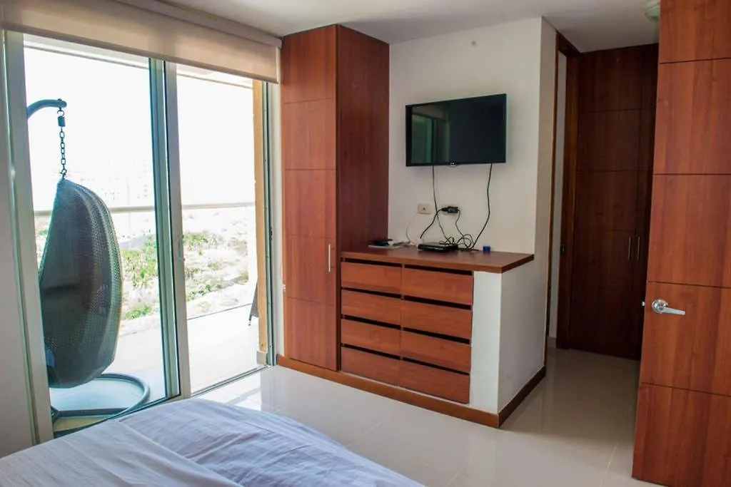 Acogedor Con Vista Al Mar En Condominio Zazue A 300 Metros De La Playa Bellohorizonte Santa Marta Apartment Santa Marta (Magdalena)