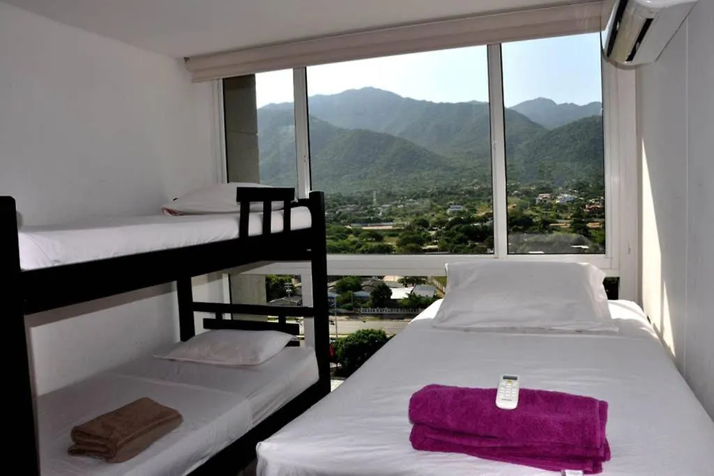 Acogedor Con Vista Al Mar En Condominio Zazue A 300 Metros De La Playa Bellohorizonte Santa Marta Apartment Santa Marta (Magdalena)