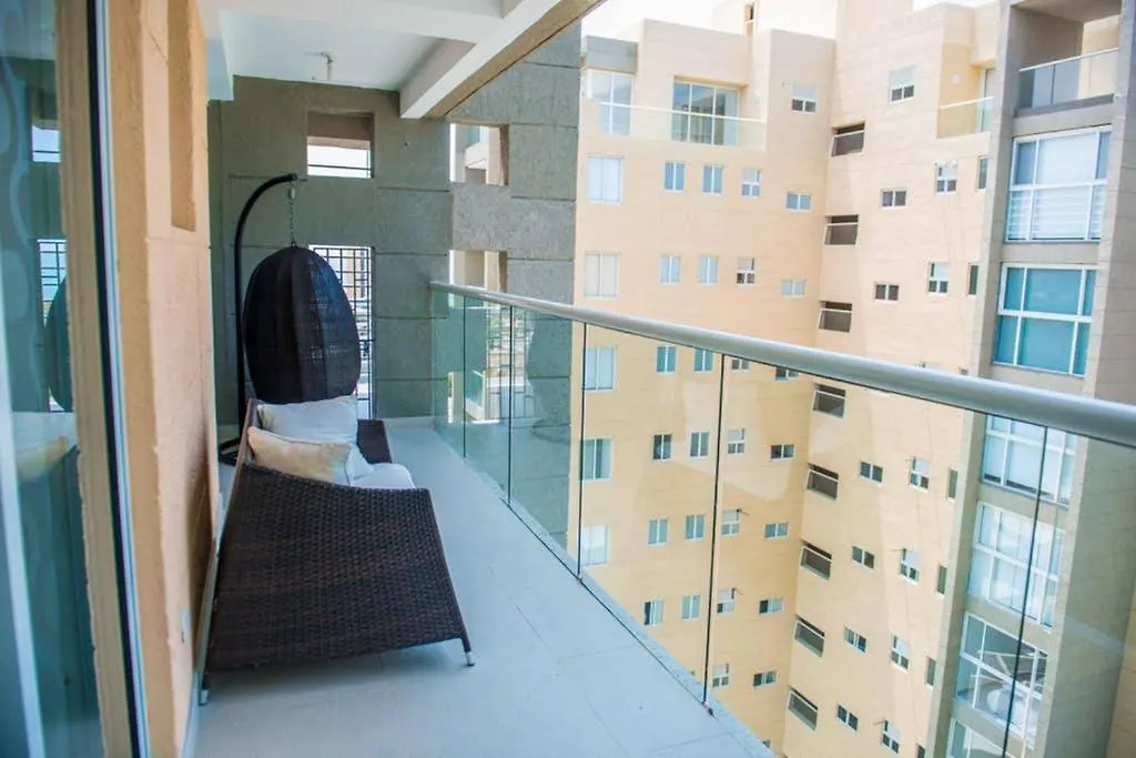 Acogedor Con Vista Al Mar En Condominio Zazue A 300 Metros De La Playa Bellohorizonte Santa Marta