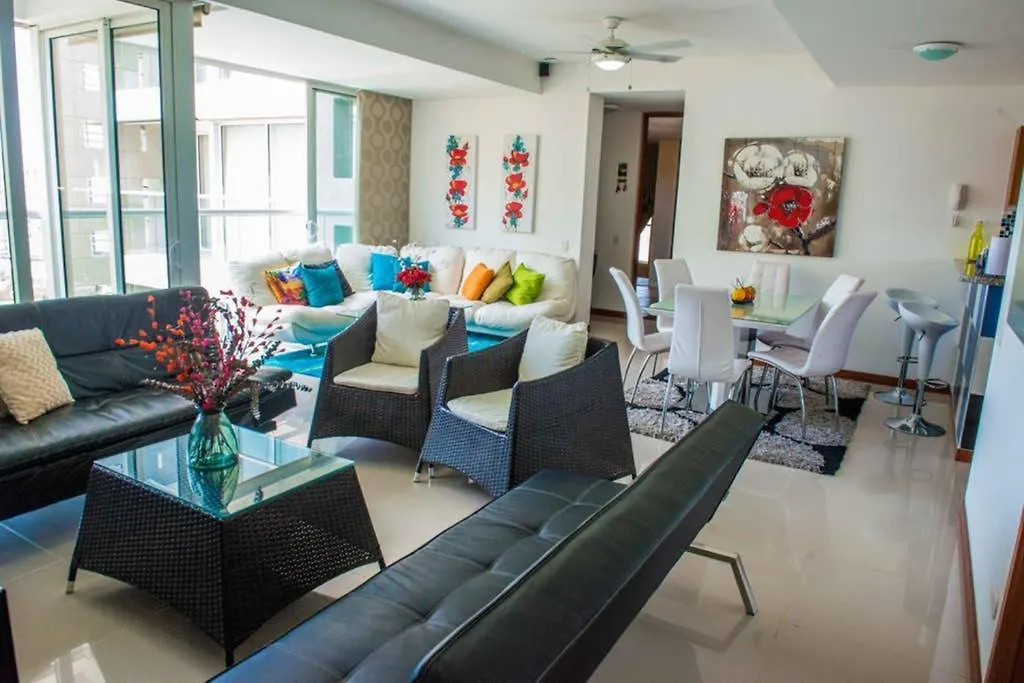 Acogedor Con Vista Al Mar En Condominio Zazue A 300 Metros De La Playa Bellohorizonte Santa Marta Colombia