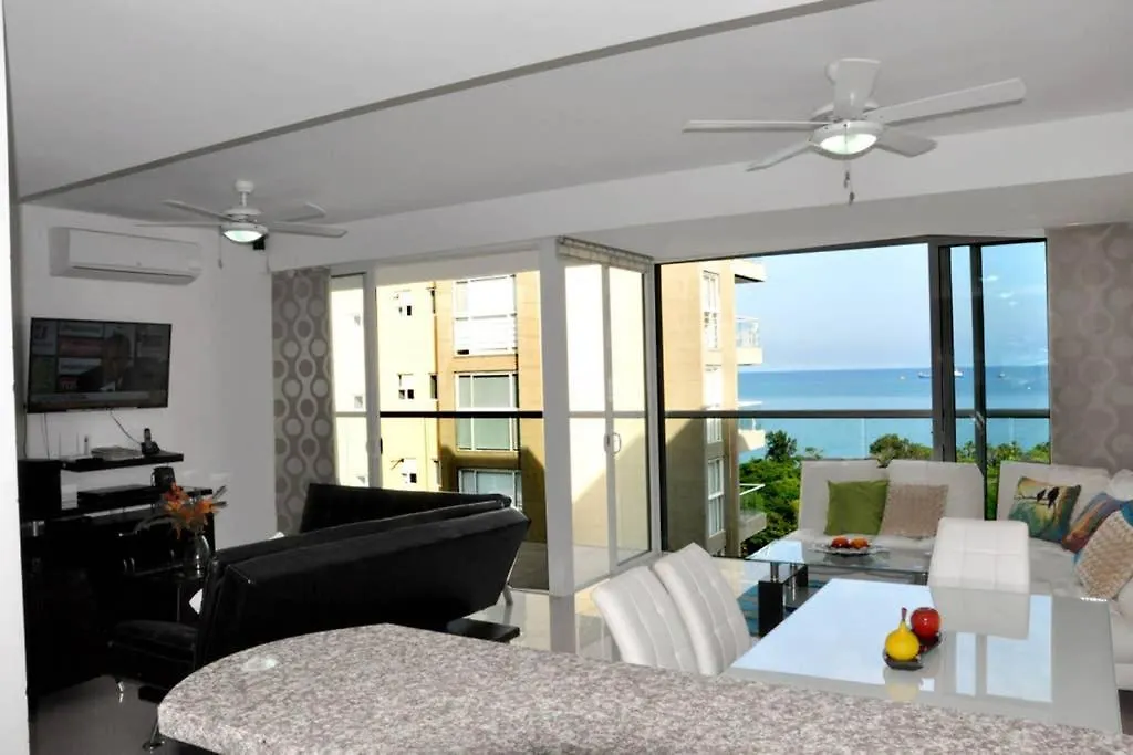 Apartment Acogedor Con Vista Al Mar En Condominio Zazue A 300 Metros De La Playa Bellohorizonte Santa Marta